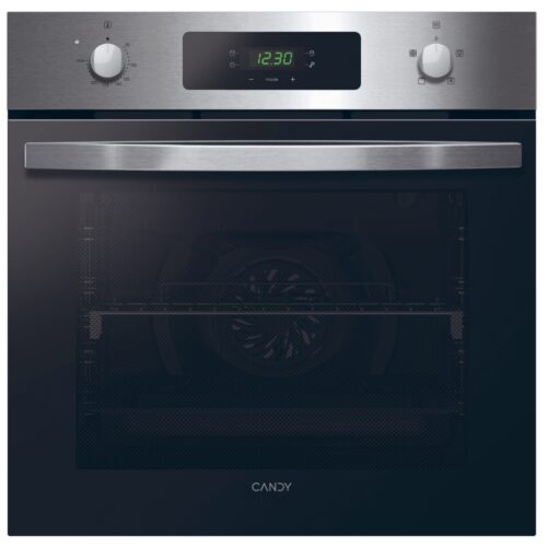 Candy Built-in Electric Fan Oven, 60 cm, 65 Litre Capacity, LED Programmer, Stainless Steel