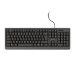 Trust TK-150 Wired Silent Keyboard UK Black 23984