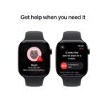 Apple Watch Series 10 GPS + Cellular 46mm Jet Black Aluminium Sport Band - M/L - Image 5