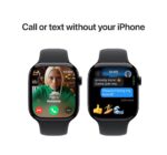 Apple Watch Series 10 GPS + Cellular 46mm Jet Black Aluminium Sport Band - M/L - Image 4
