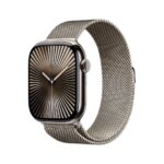 Apple Watch Series 10 GPS + Cellular 46mm Natural Titanium Natural Milanese - M/L