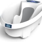 AquaScale V3 Next Generation Digital Baby Bath, White