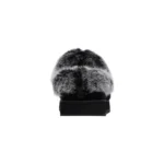 Skechers Womens Wide Fit Slippers Ice Angel Memory Foam Black - Image 2